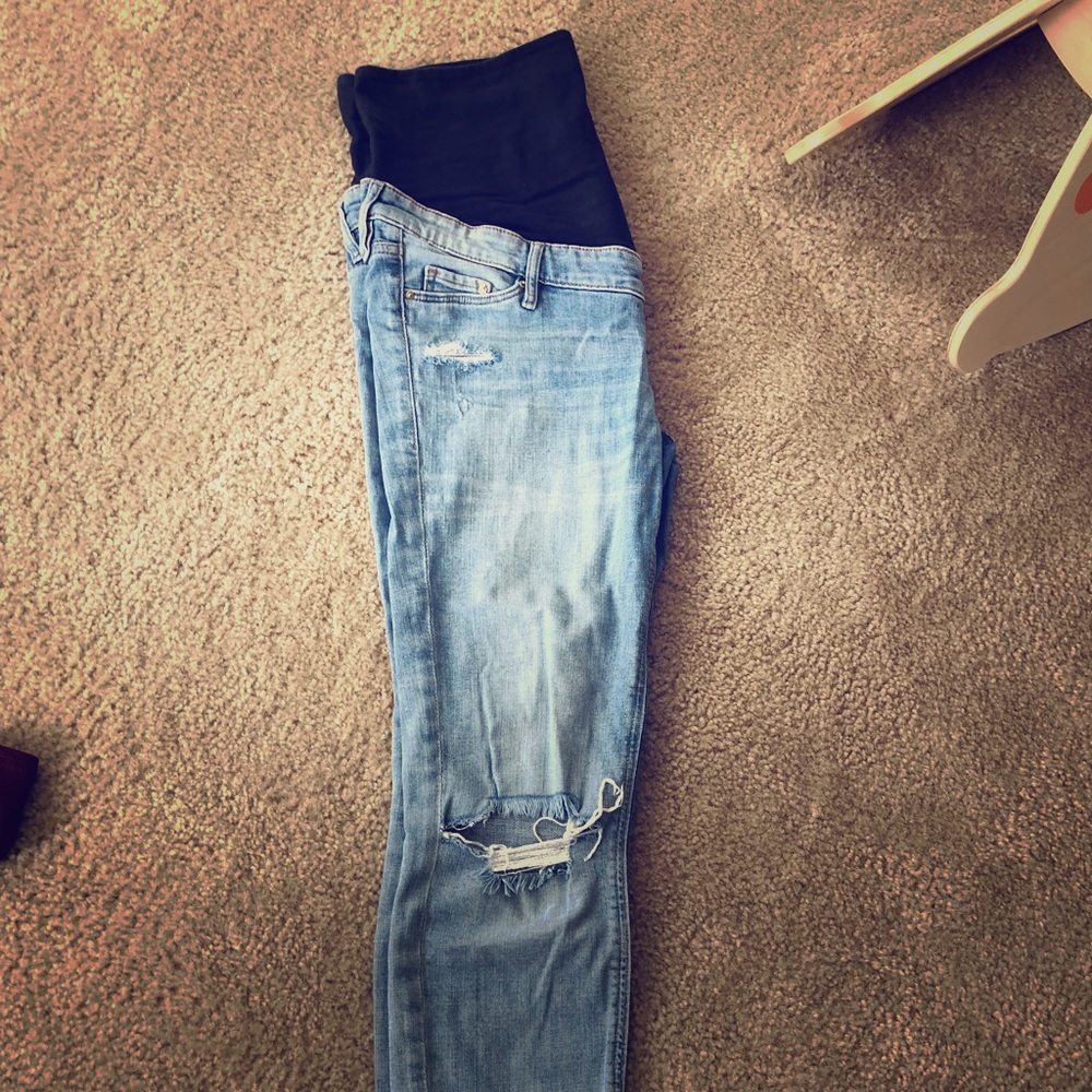 Maternity skinny jeans